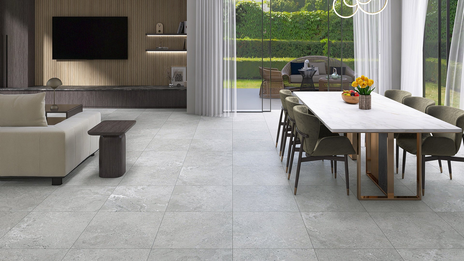 Perlato Porcelain Tile