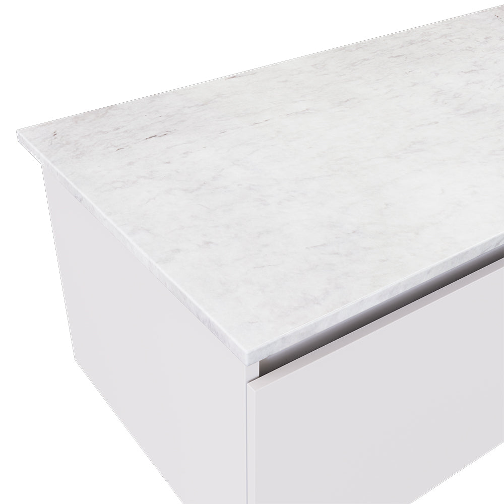Silica Free Stone Vanity Tops - Rectangular Full Depth