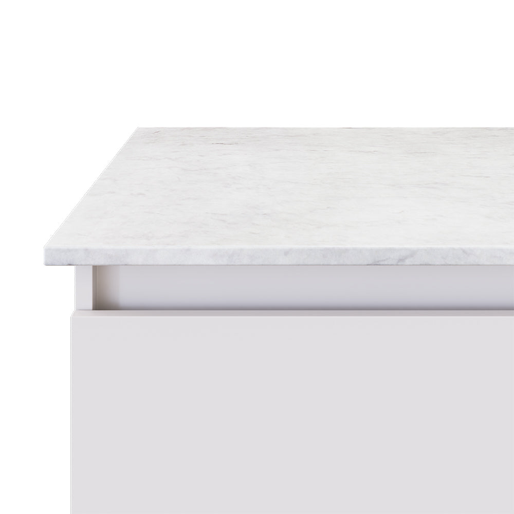 Silica Free Stone Vanity Tops - Rectangular Full Depth