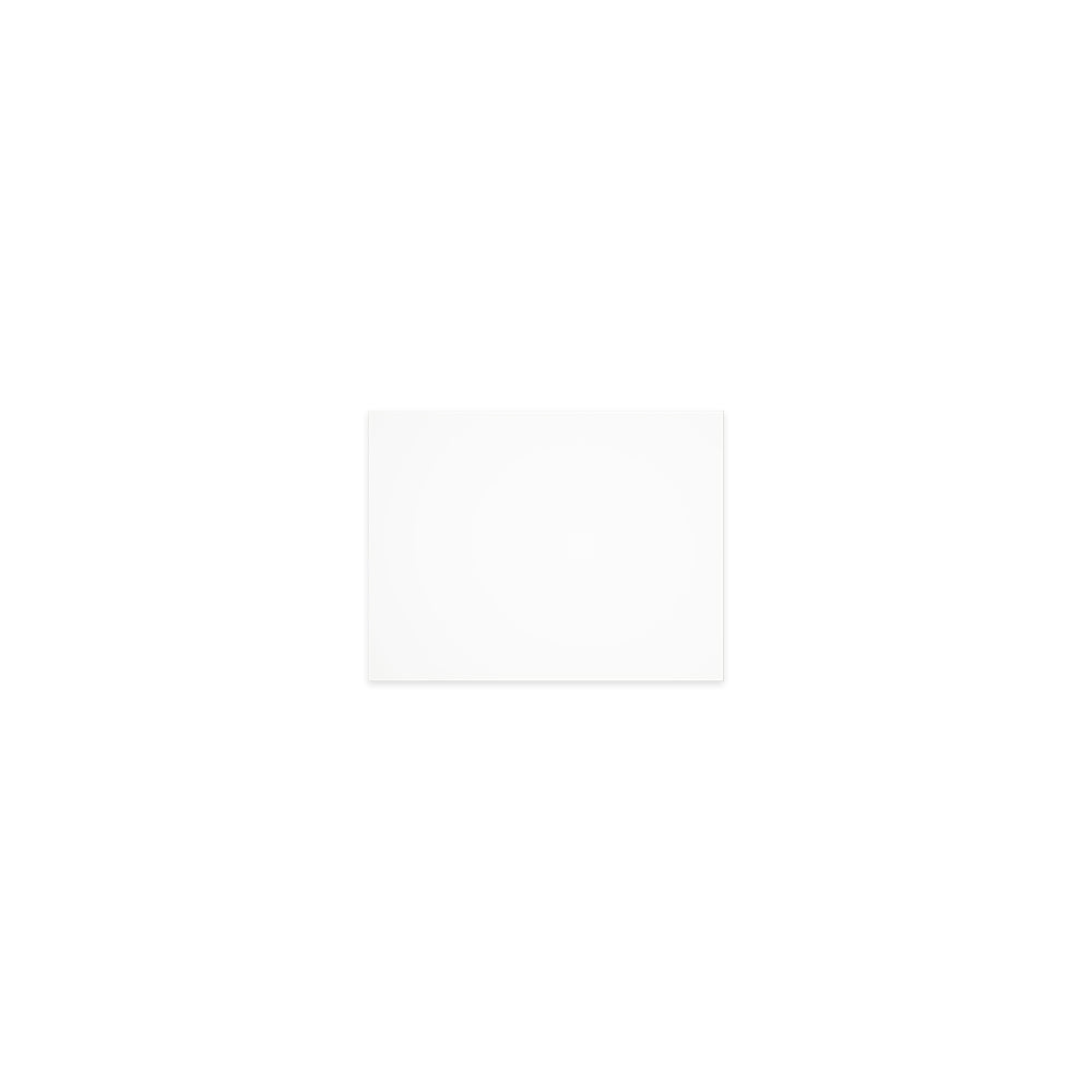 Pure White Solid Surface Top Rectangular Full Depth
