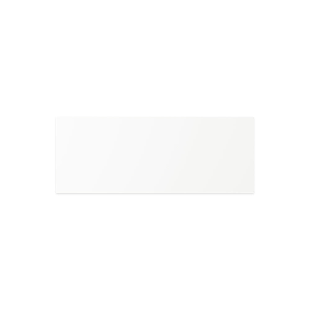 Pure White Solid Surface Top Rectangular Full Depth - Neche Interiors