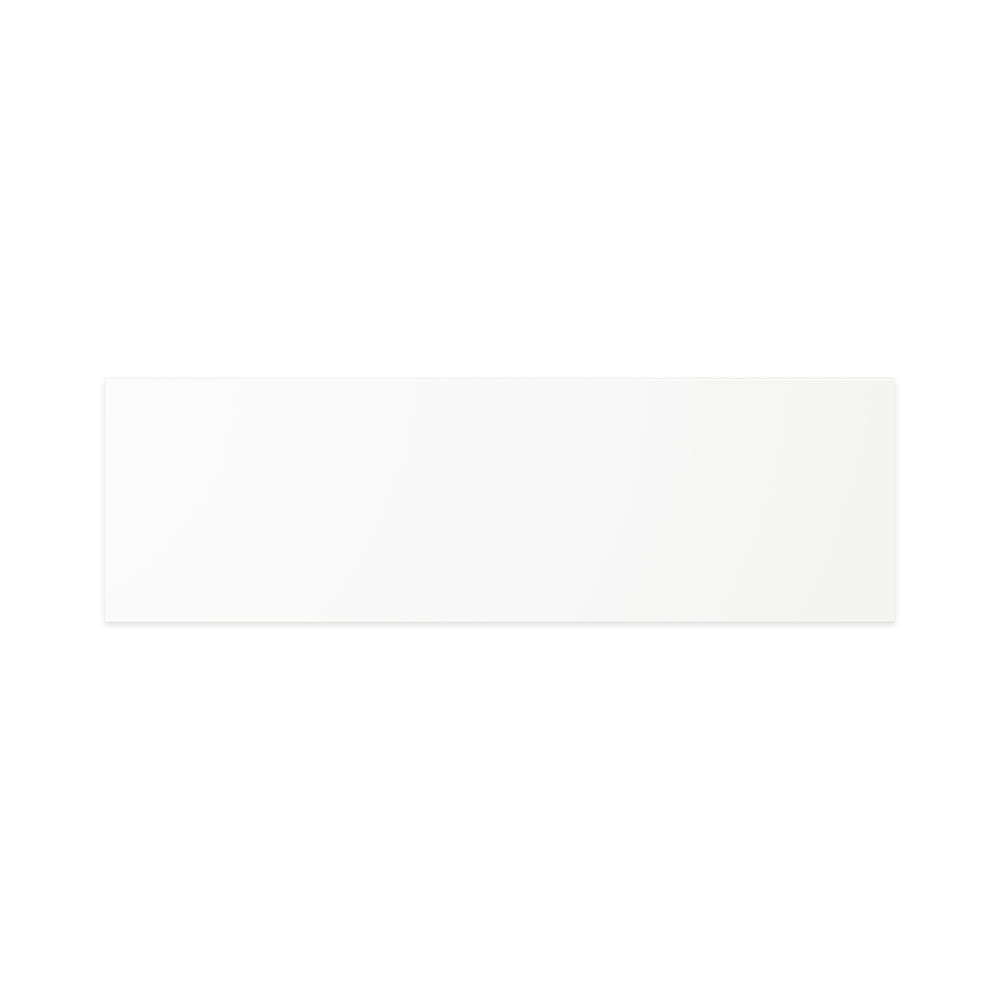 Pure White Solid Surface Top Rectangular Full Depth - Neche Interiors
