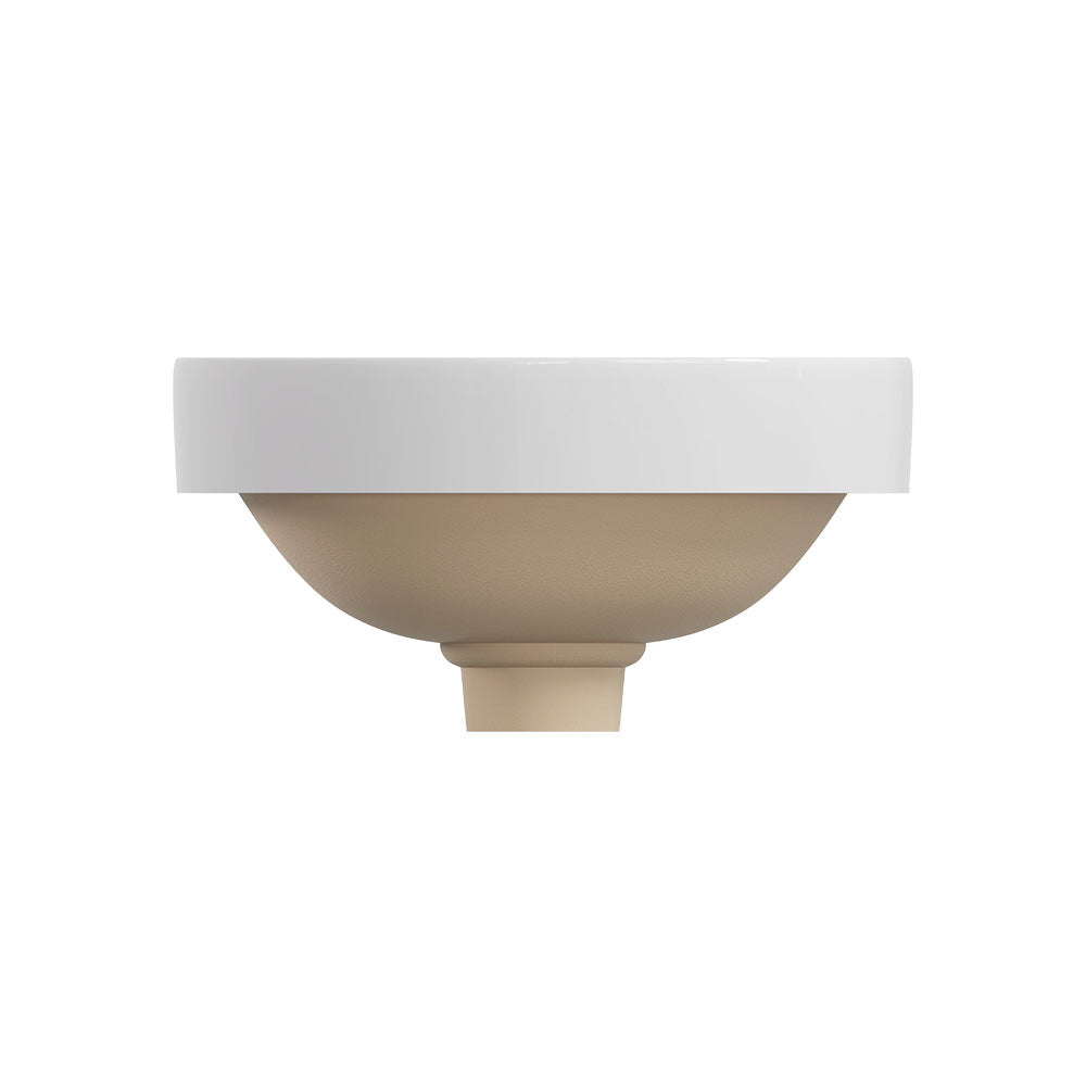 Aluca Round Semi-Inset Basin