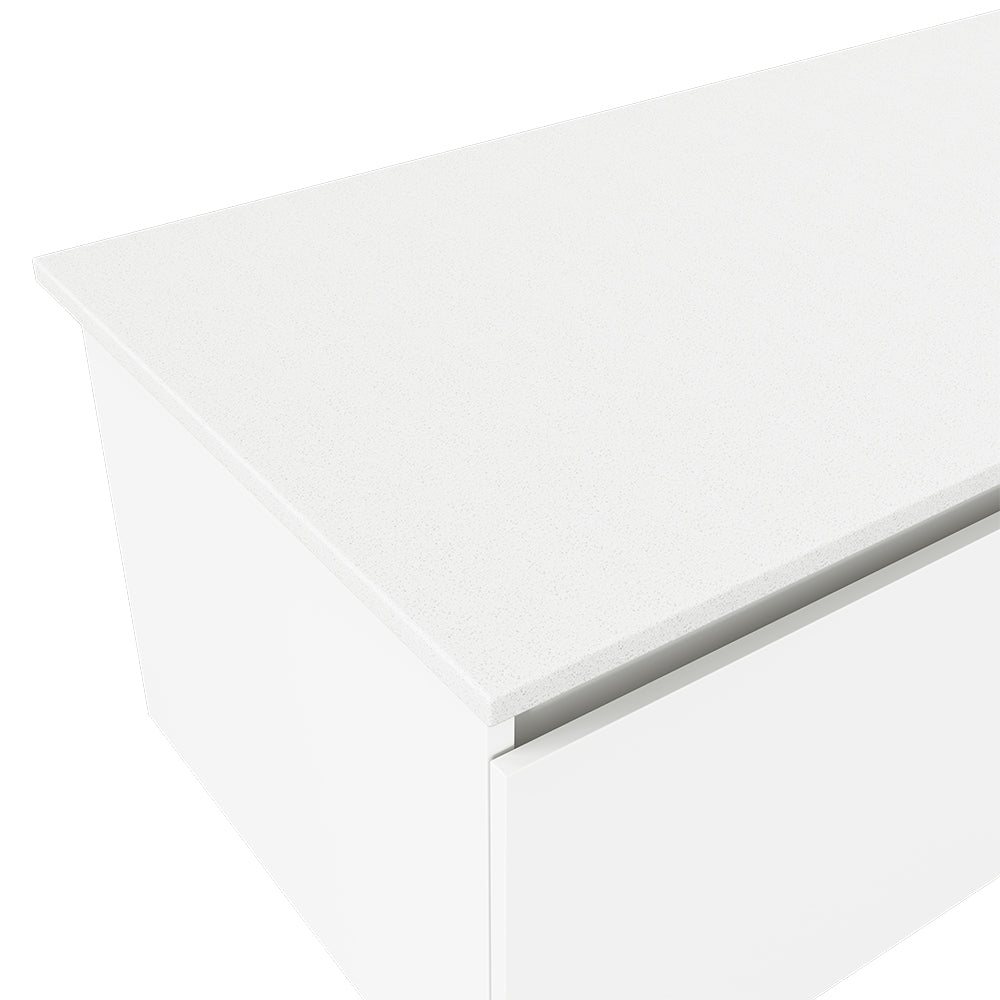 Silica Free Stone Vanity Tops - Rectangular Full Depth