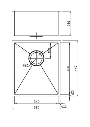 Stainless Steel Kitchen & Laundry Sink