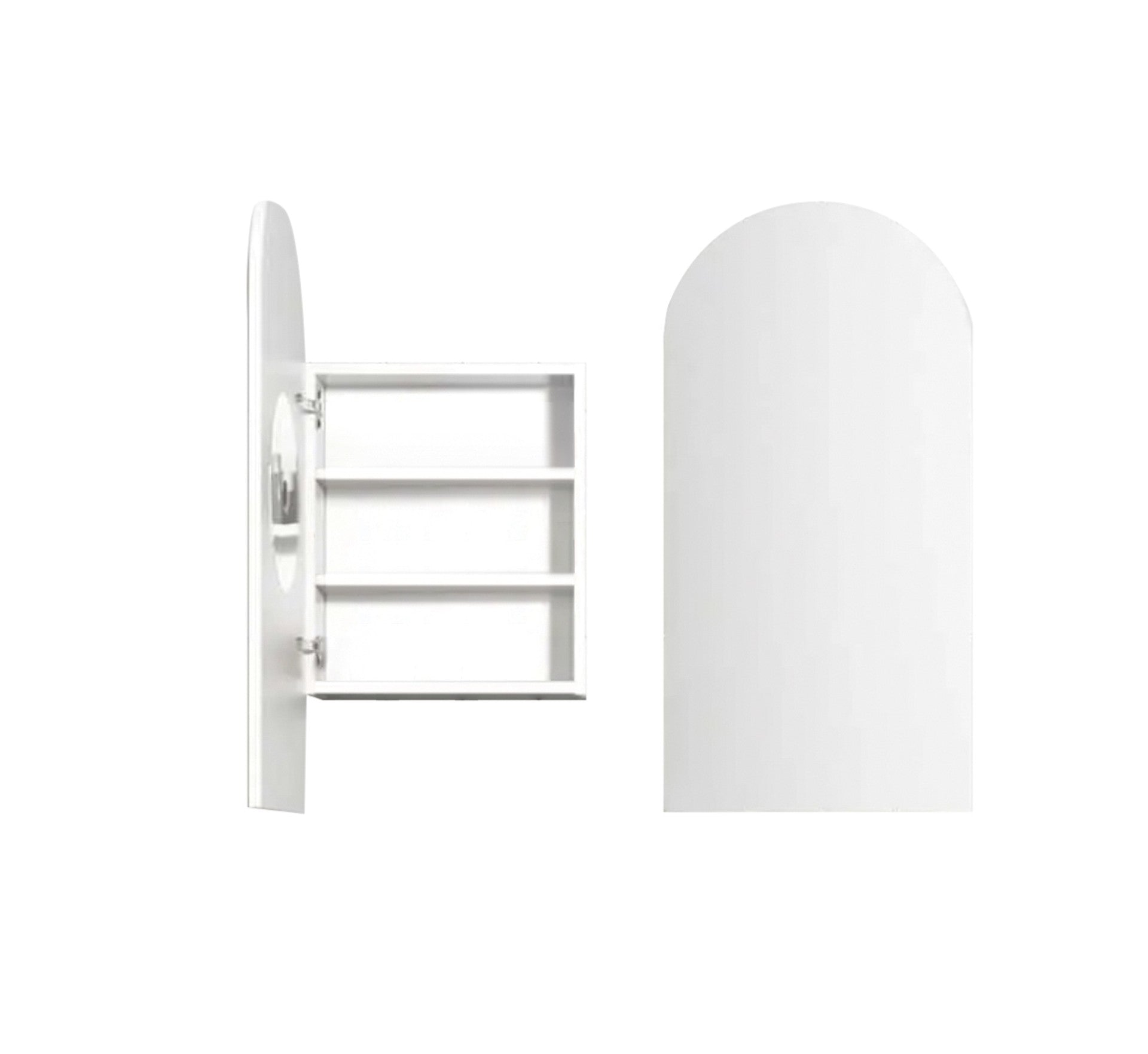 Arched Mirror Shaving Cabinet