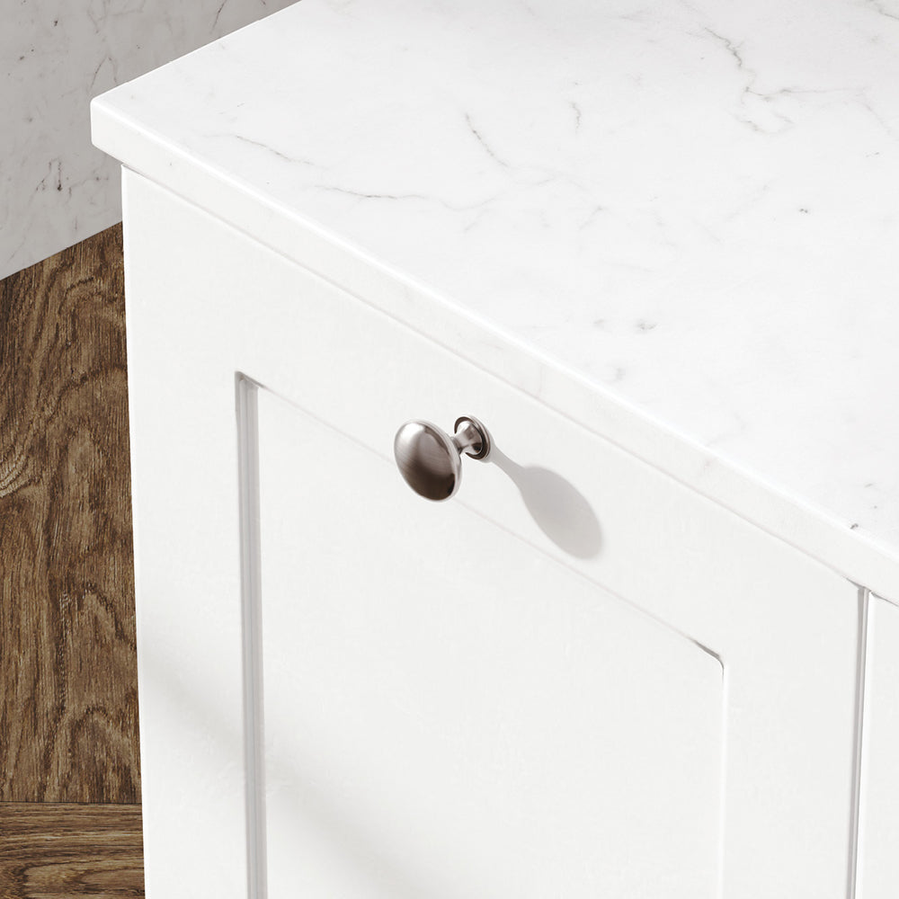 Sarah Roman Sand Undermount 900 Mila Wall-Hung Vanity, Right Drawers