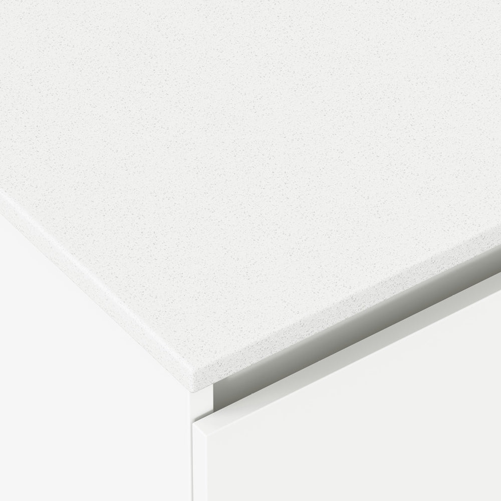 Sarah Roman Sand Undermount 900 Mila Wall-Hung Vanity, Right Drawers