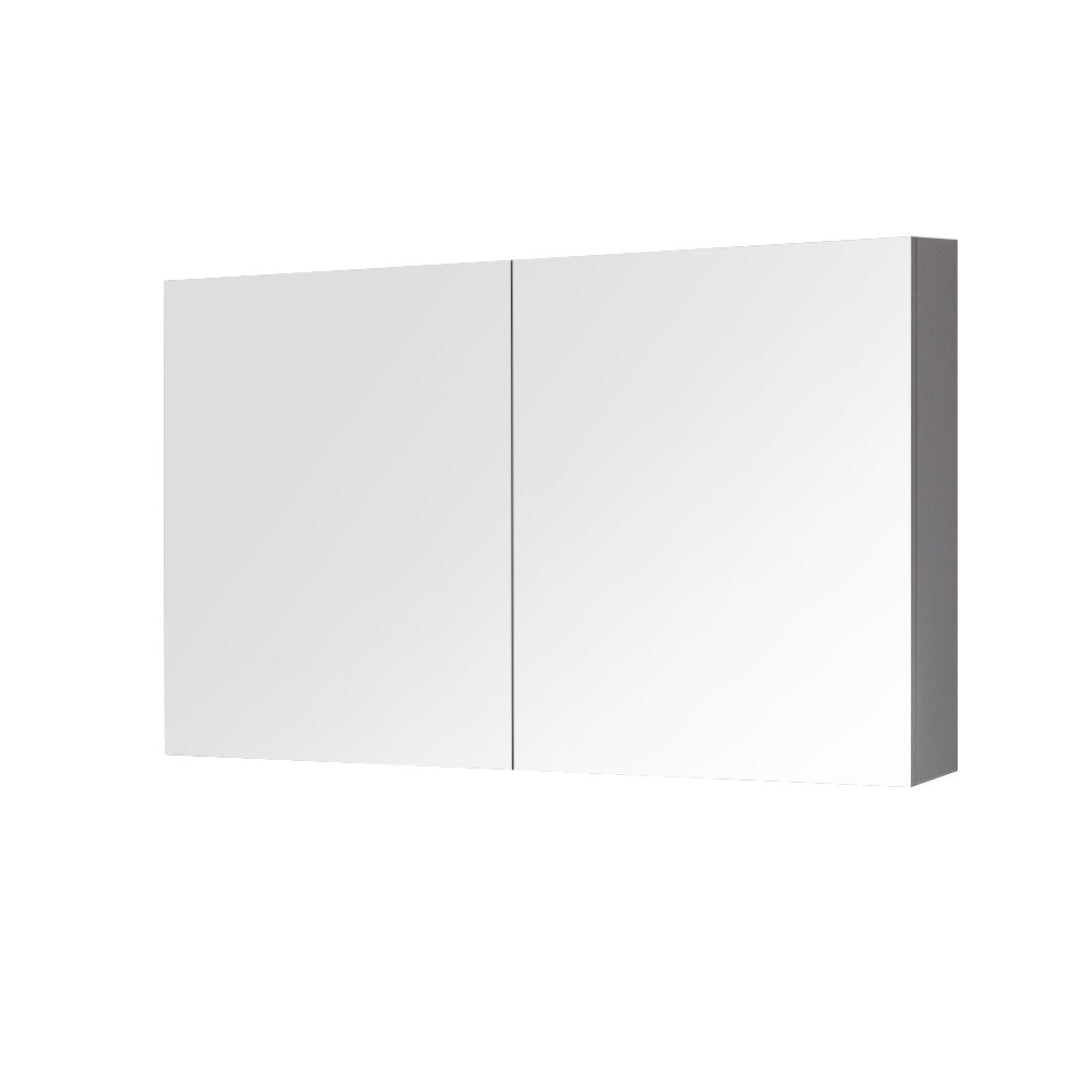 Gloss White PVC Mirror Shaving Cabinet