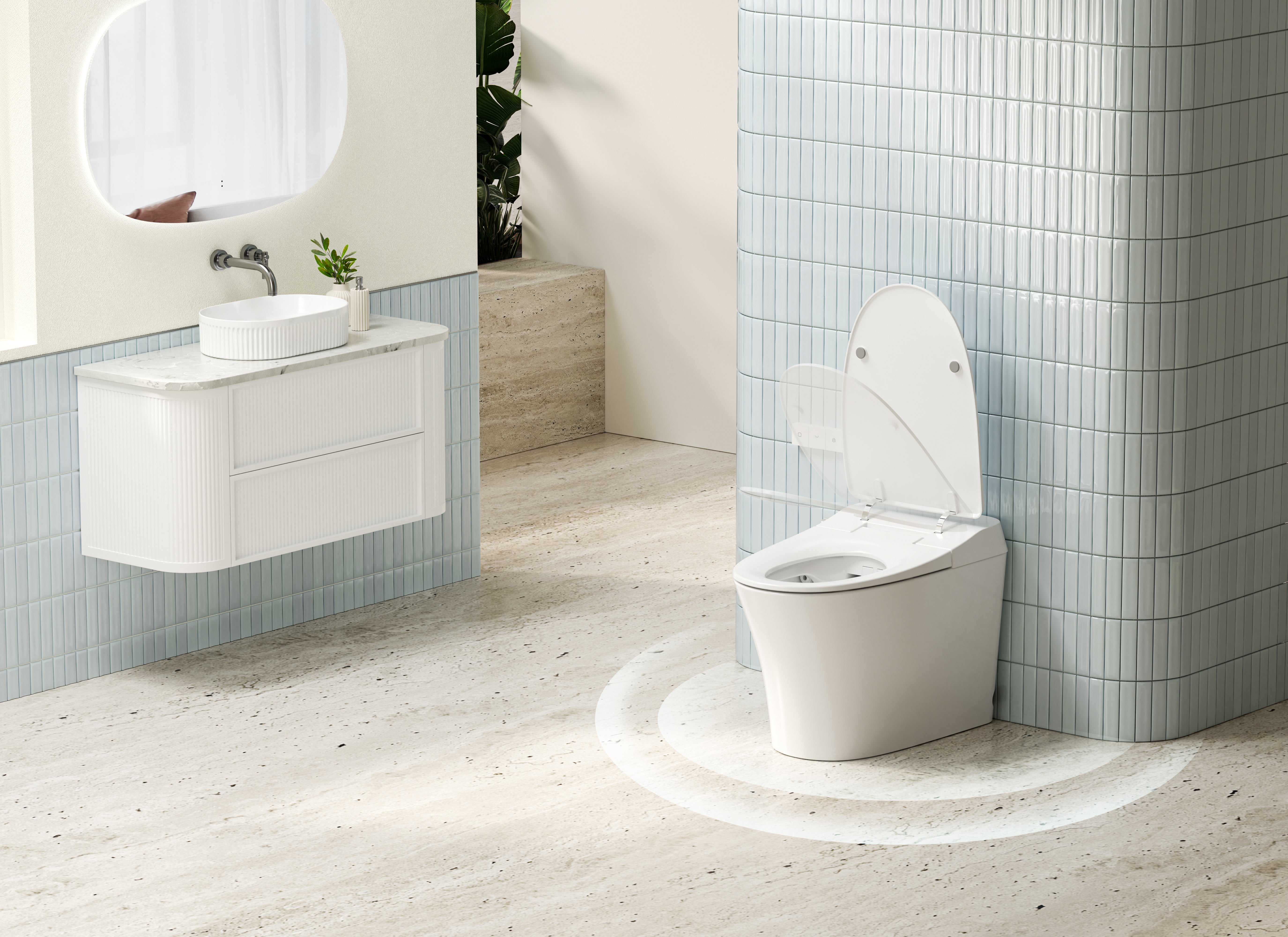 Lafeme Neovanta Cisternless Toilet Suite