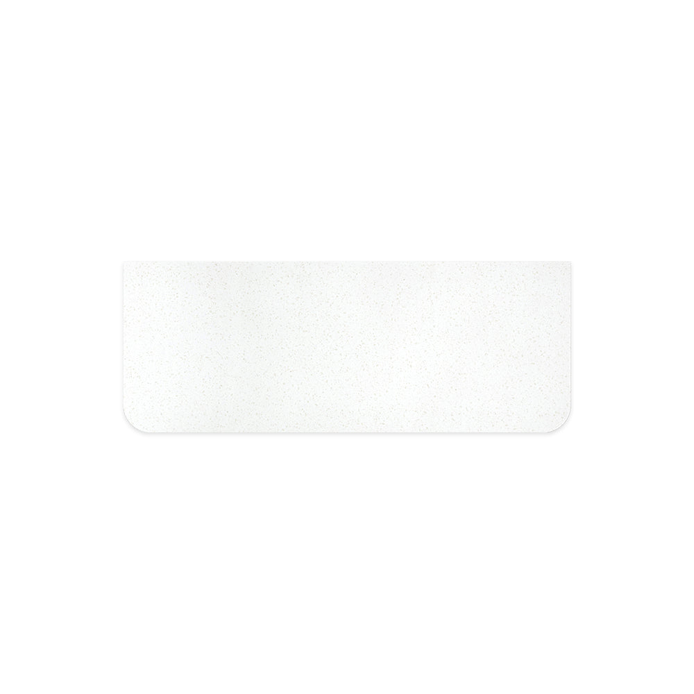 Snowflake Solid Surface Top Curved Full Depth - Neche Interiors