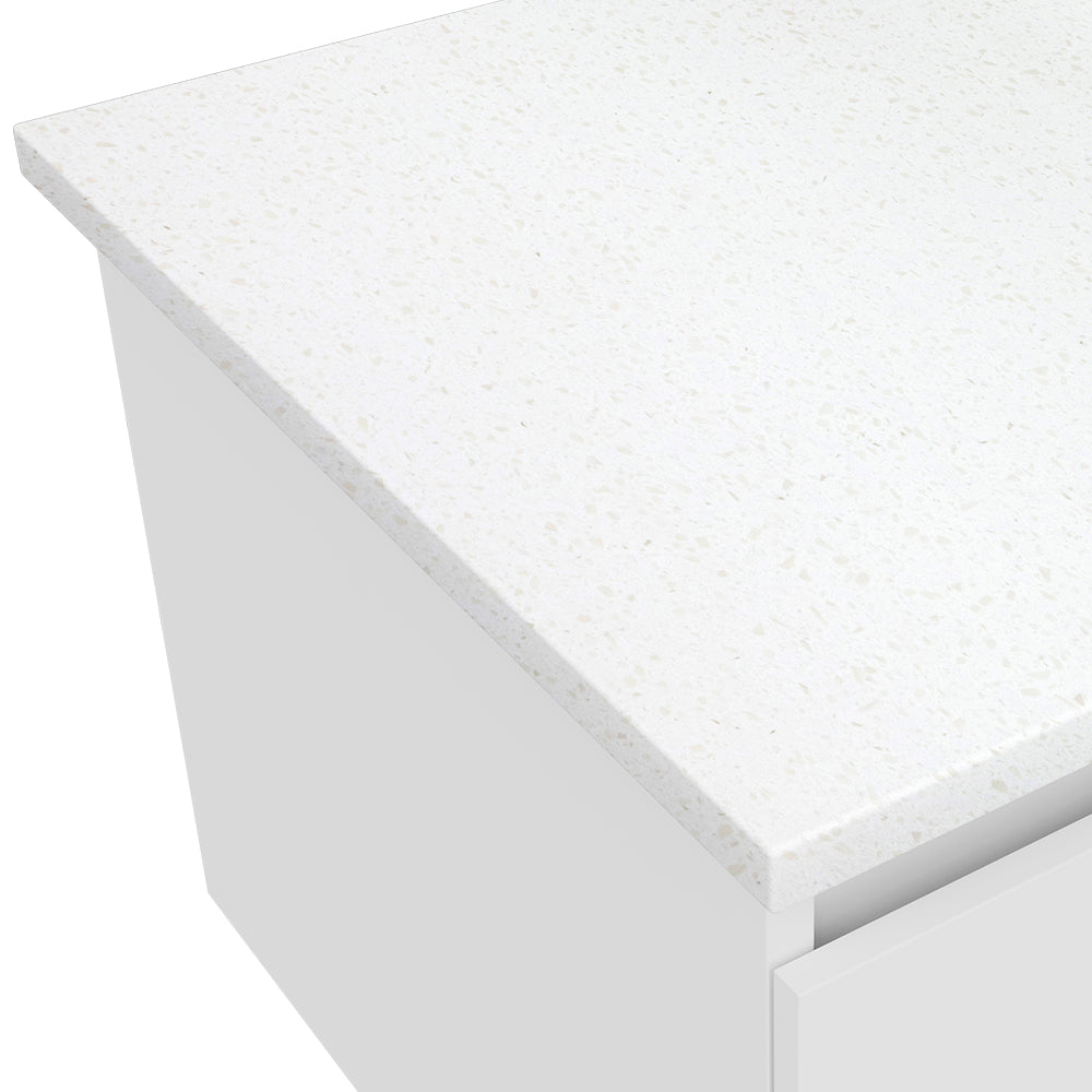 Snowflake Solid Surface Top Rectangular Full Depth