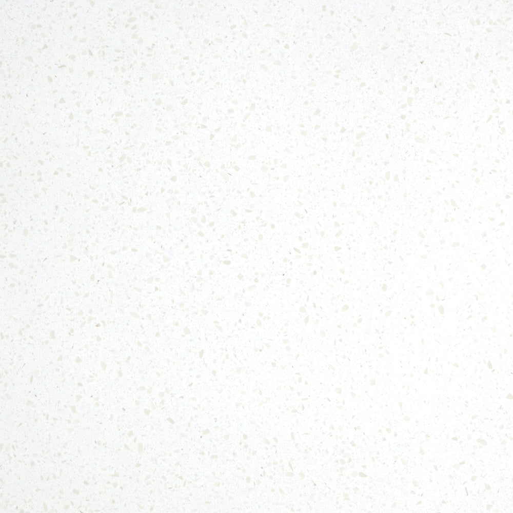 Snowflake Solid Surface Top Rectangular Full Depth with Single Undermount Basin Hole