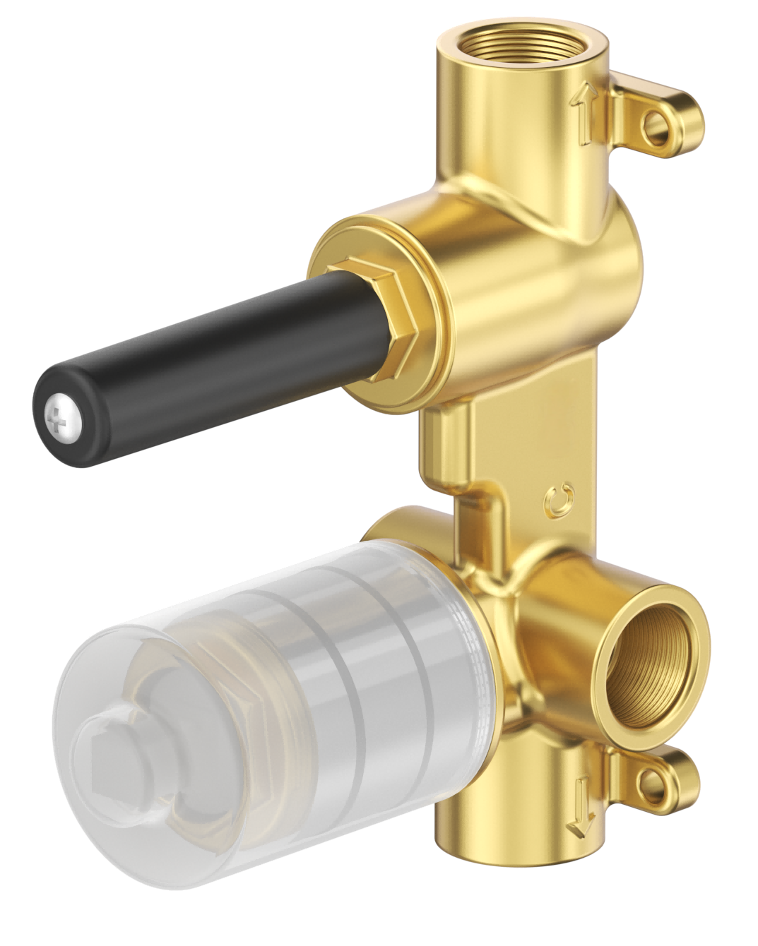 Tiago, Beki, Eleniko, Kaza - Shower Mixer Diverter - BODY ONLY - Neche Interiors