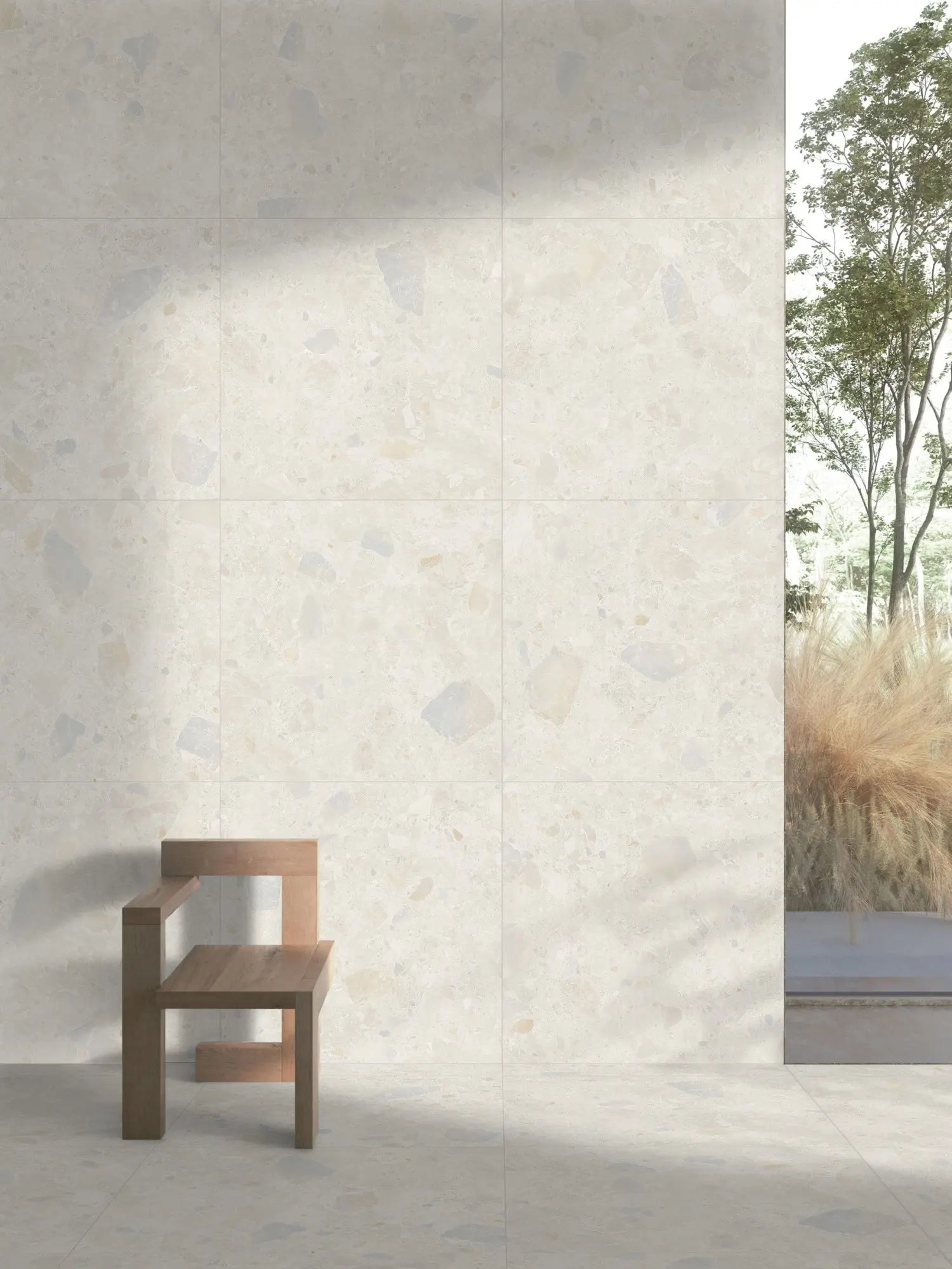 Terrazzo Rock Porcelain Tile
