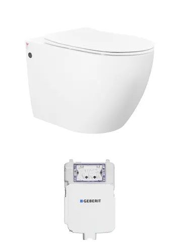 Voghera Wall Faced In Wall Toilet Suite