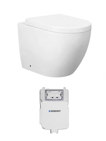 Voghera Wall Faced In Wall Toilet Suite