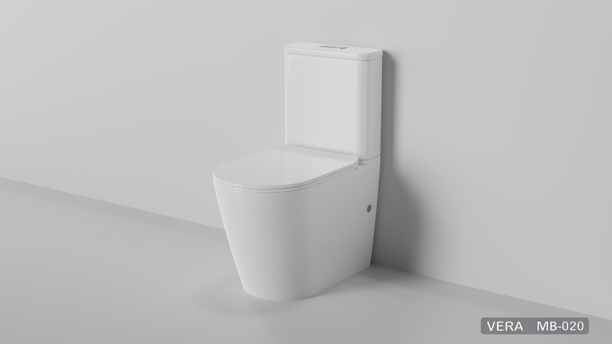 Vera Extra High Whirlpool Flushing Back to Wall Toilet Suite - Neche Interiors