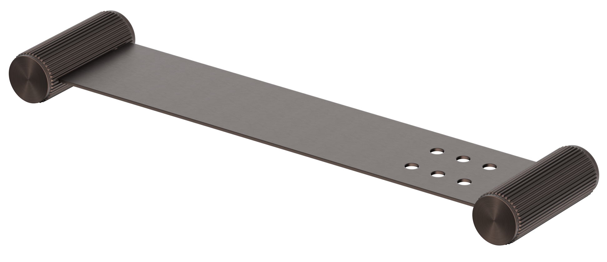 Mica Fluted Stainless Shelf - 400mm - Neche Interiors