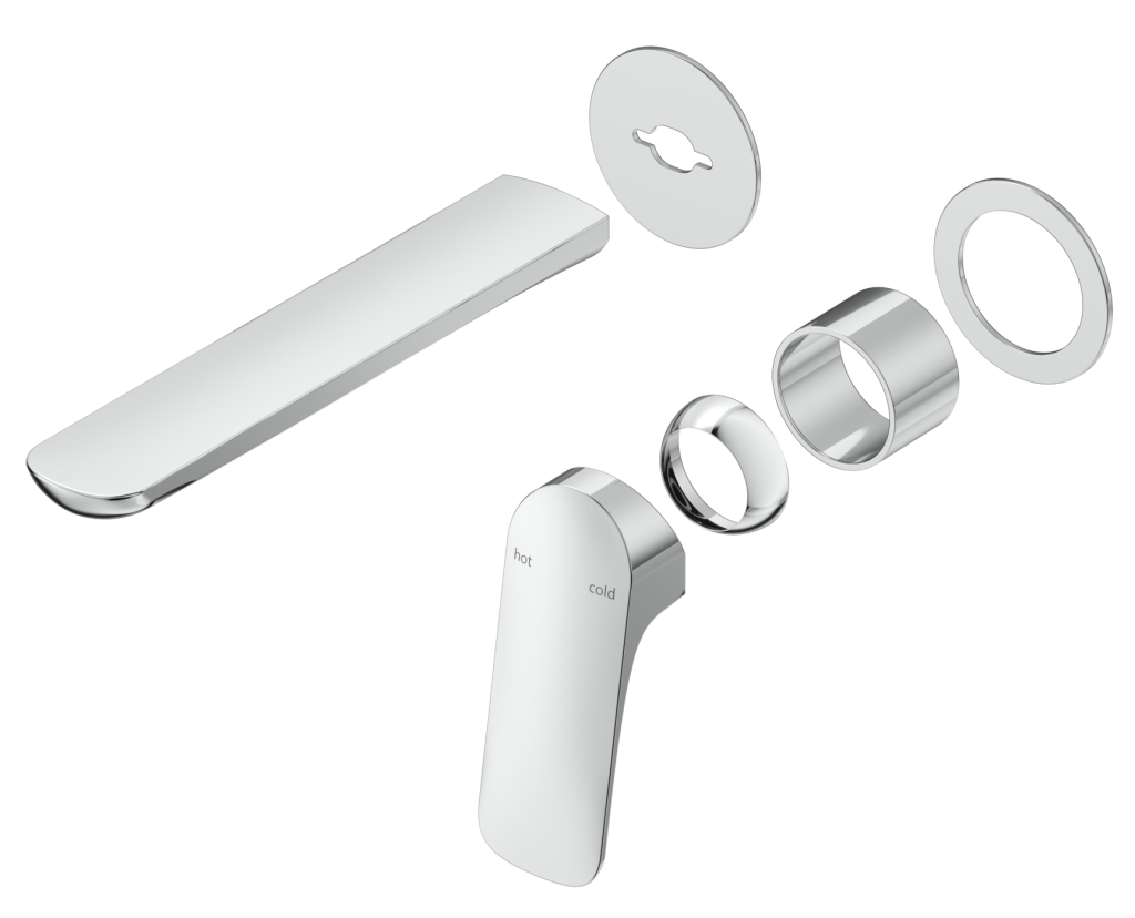 Kaza Wall-Spout Combo - 2P - TRIM KIT ONLY - Neche Interiors