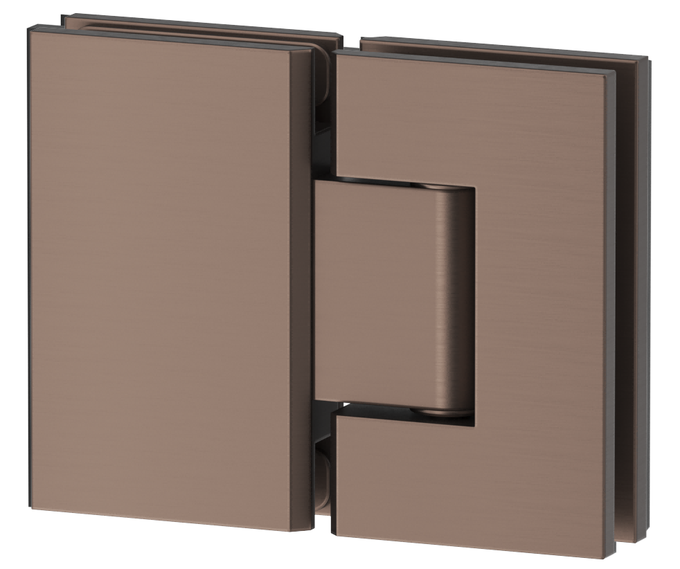 Shower Screen Hinges - Glass To Glass - Neche Interiors