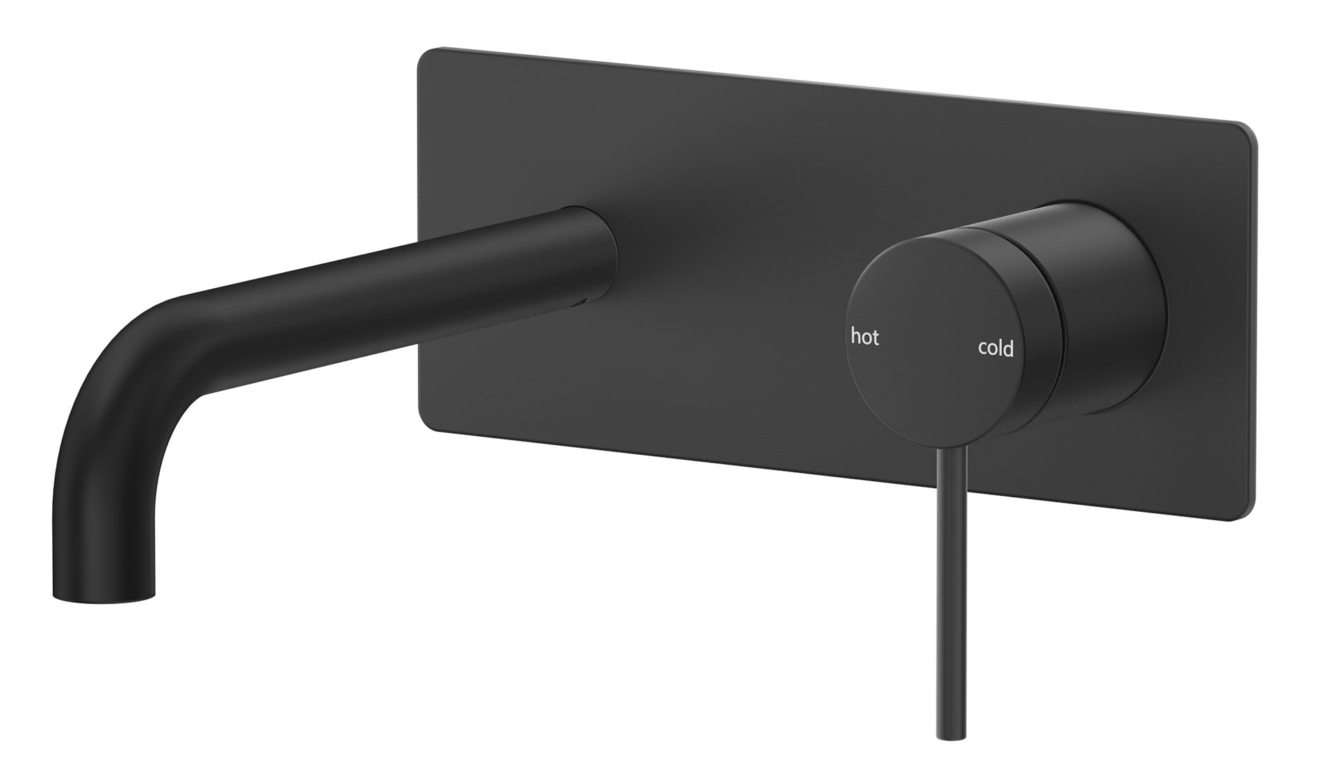 Mica Wall-Spout Combo - Curved Spout - 1P - TRIM KIT ONLY - Neche Interiors