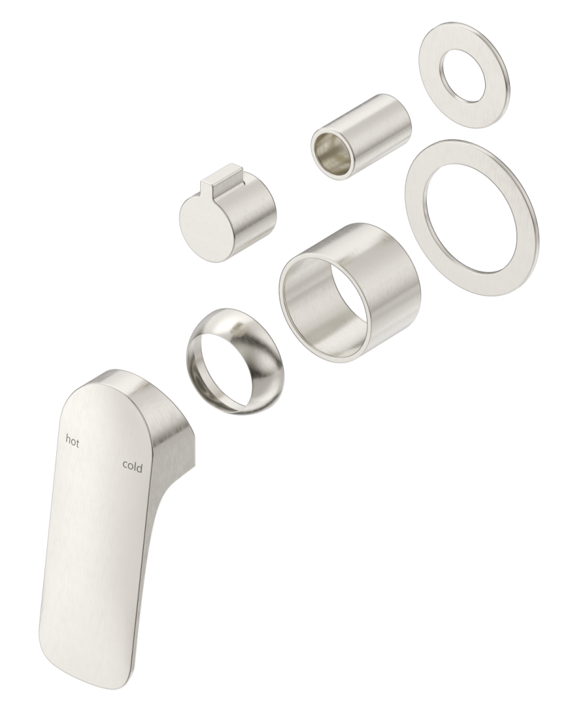 Kaza Shower Mixer Diverter - 2P - TRIM KIT ONLY - Neche Interiors