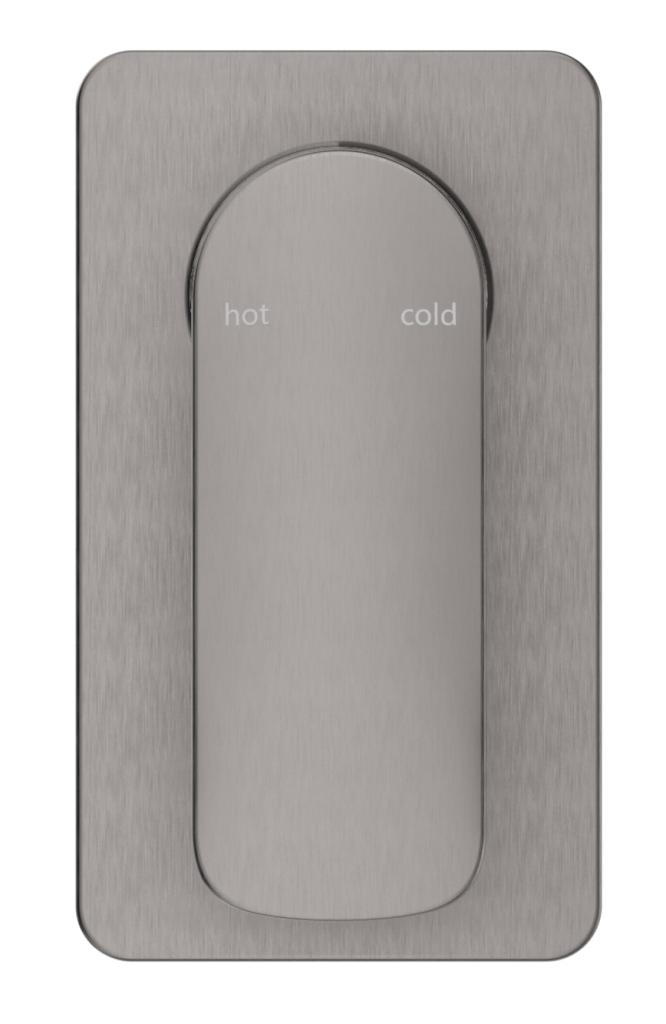 Kaza Shower Mixer - Square Plate - TRIM KIT ONLY - Neche Interiors