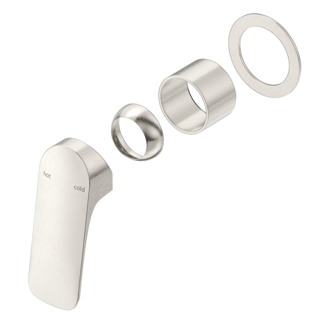 Kaza Shower Mixer - Round Plate - TRIM KIT ONLY - Neche Interiors