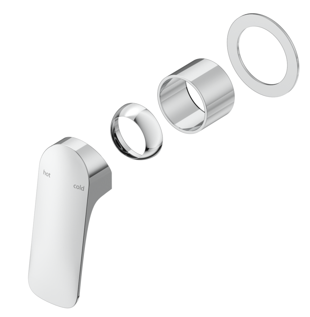 Kaza Shower Mixer - Round Plate - TRIM KIT ONLY - Neche Interiors