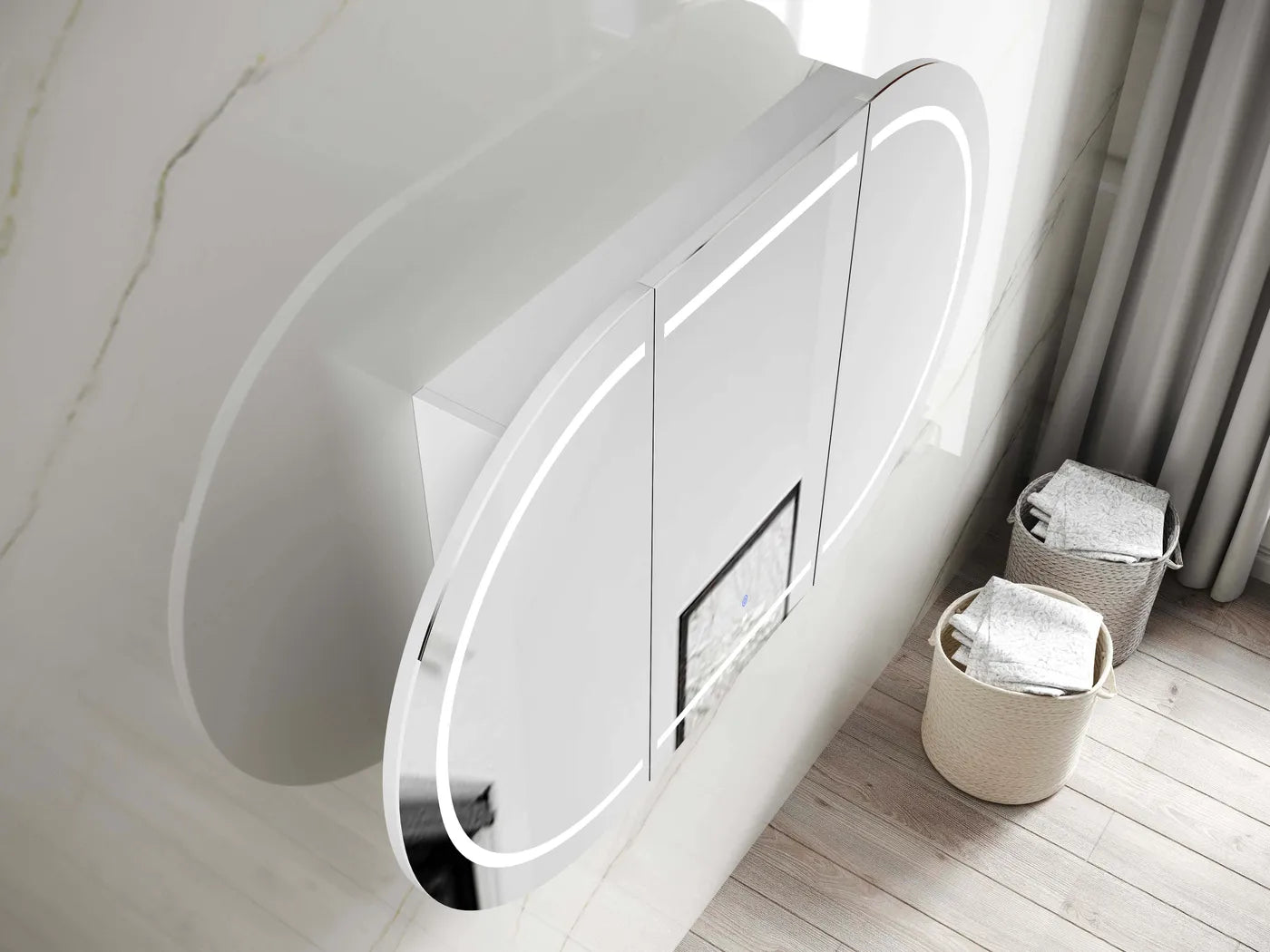 Bondi LED Shaving Cabinet - Premium Edition
