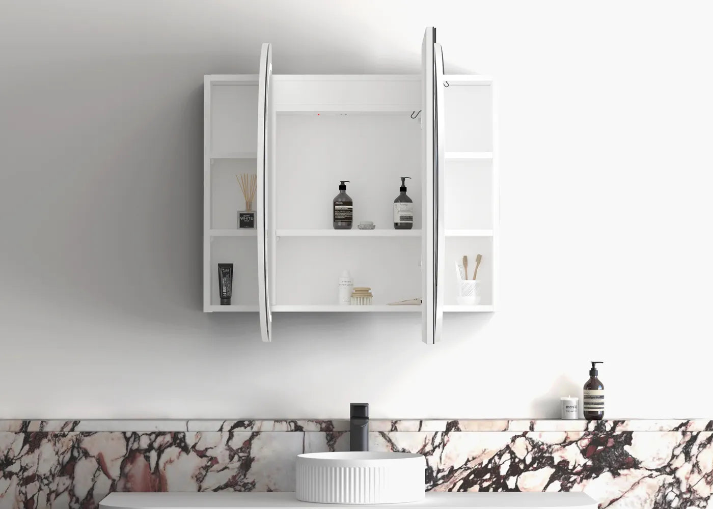 Bondi LED Shaving Cabinet - Premium Edition