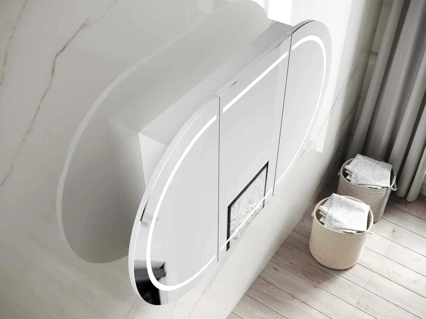 Bondi LED Shaving Cabinet - Premium Edition