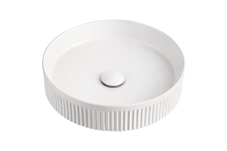 Round Fluted Counter Top Basin