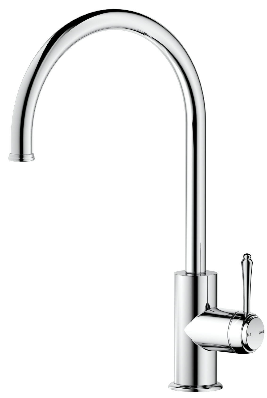 Mica Heritage Gooseneck Sink Mixer - Neche Interiors