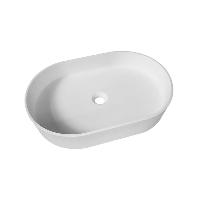 Noosa Solid Surface Matte White Basin - Neche Interiors
