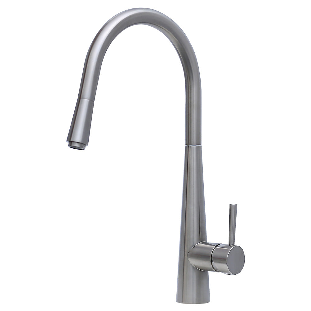 Isabella Deluxe Gooseneck Pull-Out Kitchen Mixer
