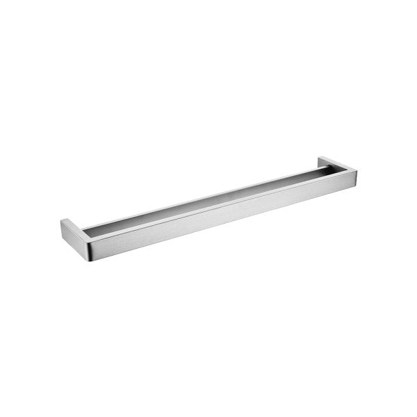 Cavallo Brushed Nickel Square Double Towel Rail