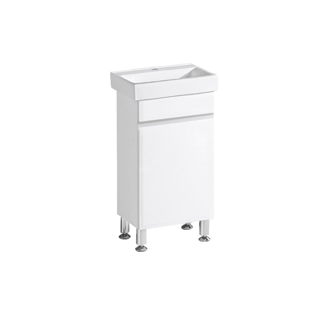 Neche High Gloss Polyurethane Cabinet Vanity FP450 - Glossed White