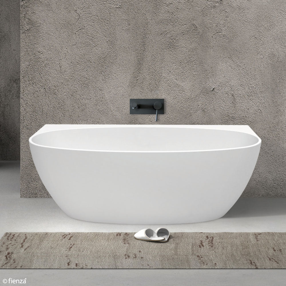 Fienza Keeto Back-To-Wall Acrylic Bath