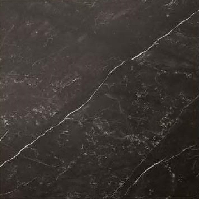 In Nero Marquina Satin Rectified - 600x1200 - Quality Tiles