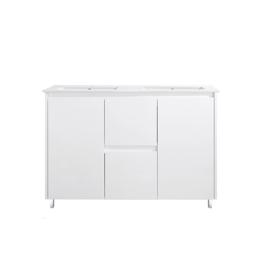 Neche PVC Waterproof Cabinet PS1200D - Glossed White