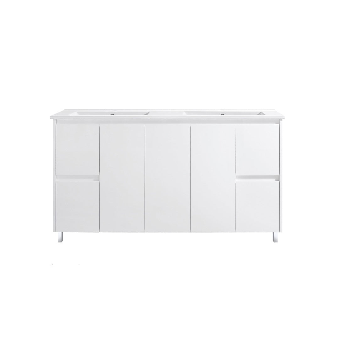Neche PVC Waterproof Cabinet PS1500D - Glossed White