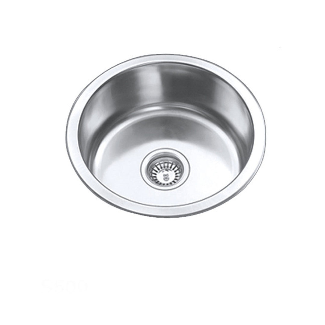 Neche Round Basin Sink - Stainless Steel