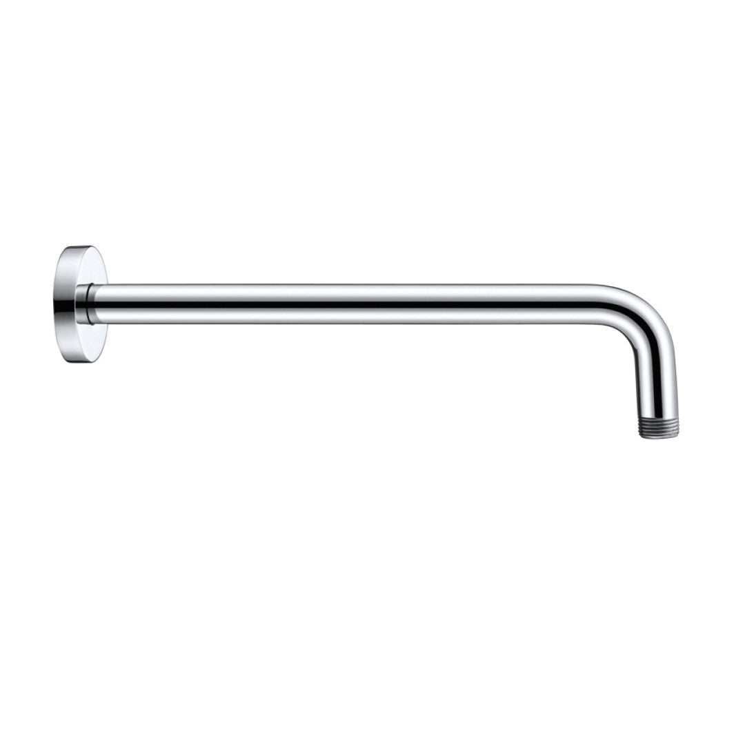 Round Chrome Horizontal Shower Arm