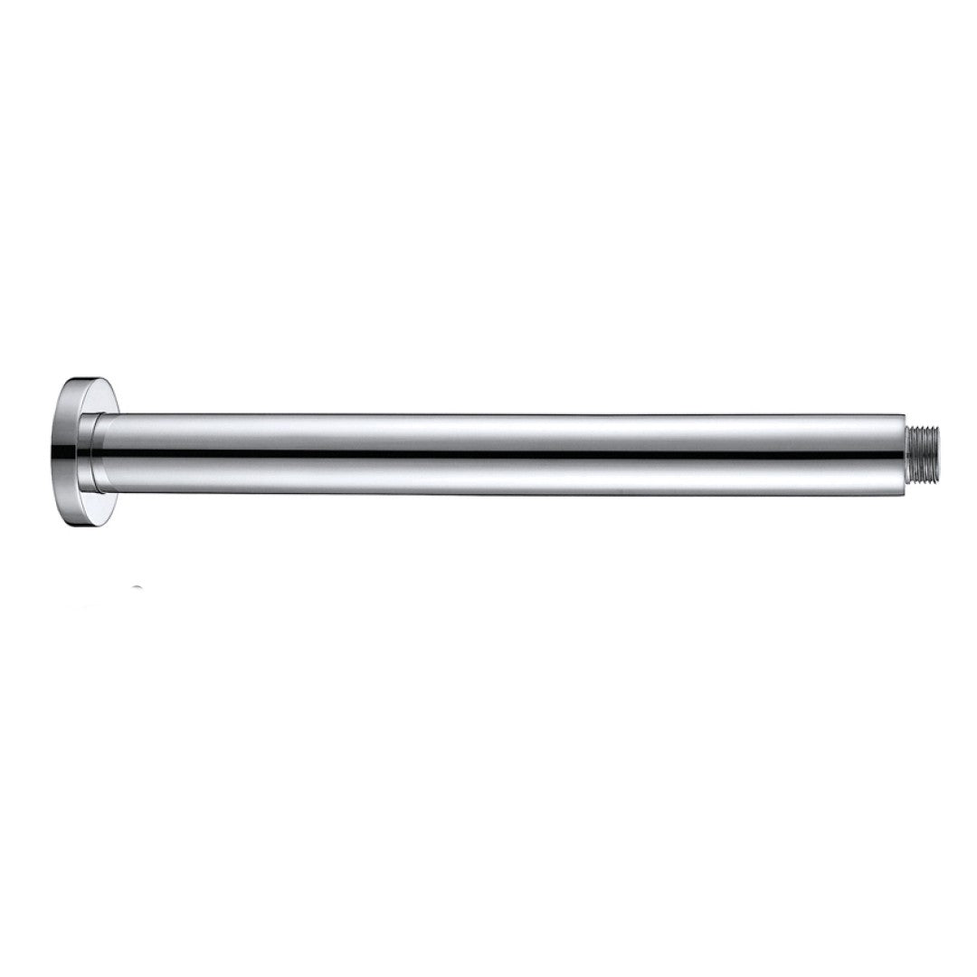 Round Chrome Vertical Extended Shower Arm