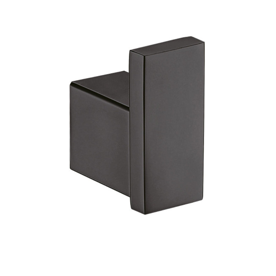 Square Matte Black Robe Hook