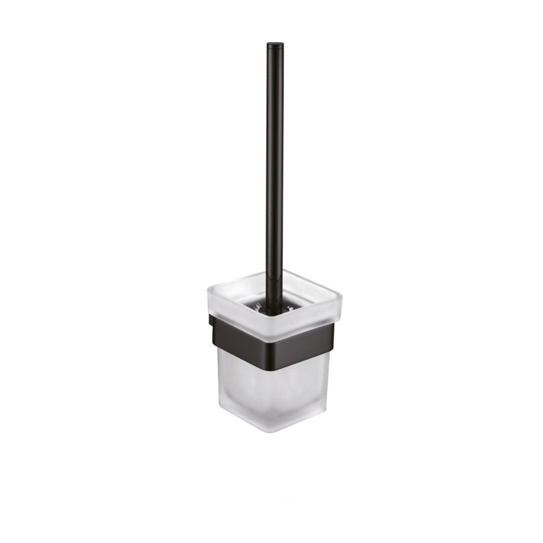 Square Matte Black Toilet Brush